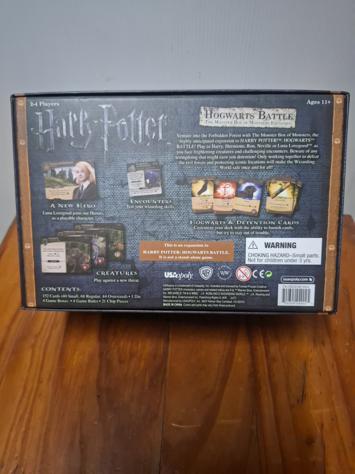 Harry Potter Hogwarts Battle The Monster Box of Monsters Card Game Complete