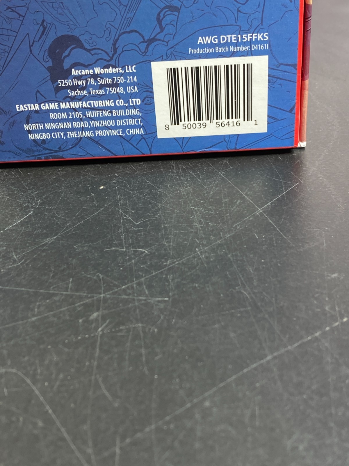 Arcane Wonders core game unpainted Freedom Five Kickstarter Board Game new boxed