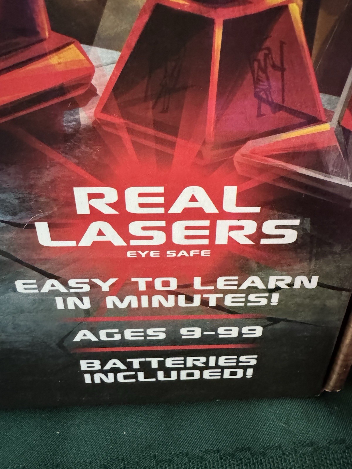Innovention Toys Laser Khet 2.0 Strategy Board Game Real Lasers 2P,