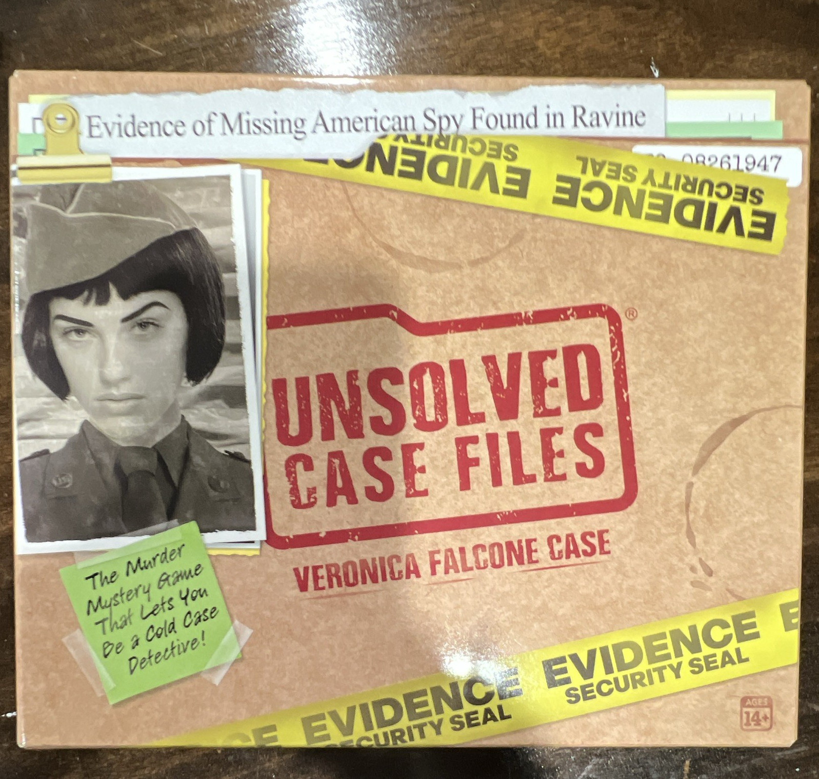 Unsolved Case Files Veronica Falcone Case Murder Mystery Game Evidence 1+ 14+
