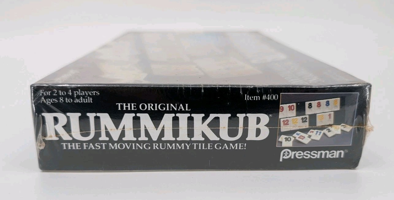 The Original Rummikub – 1990 Edition – NEW SEALED – Fast Moving Rummy Title Game