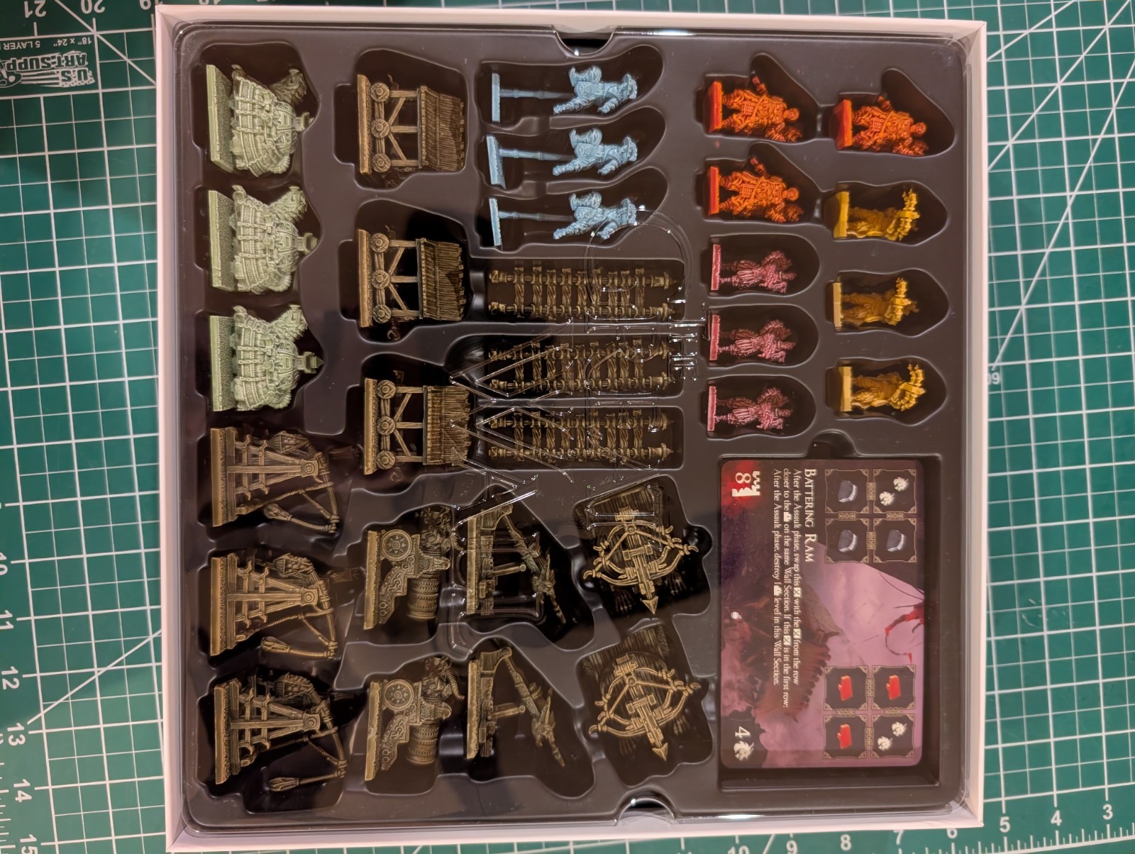 The Great Wall Bundle + Expansions + Playmat. New open box. Missing Rule book.
