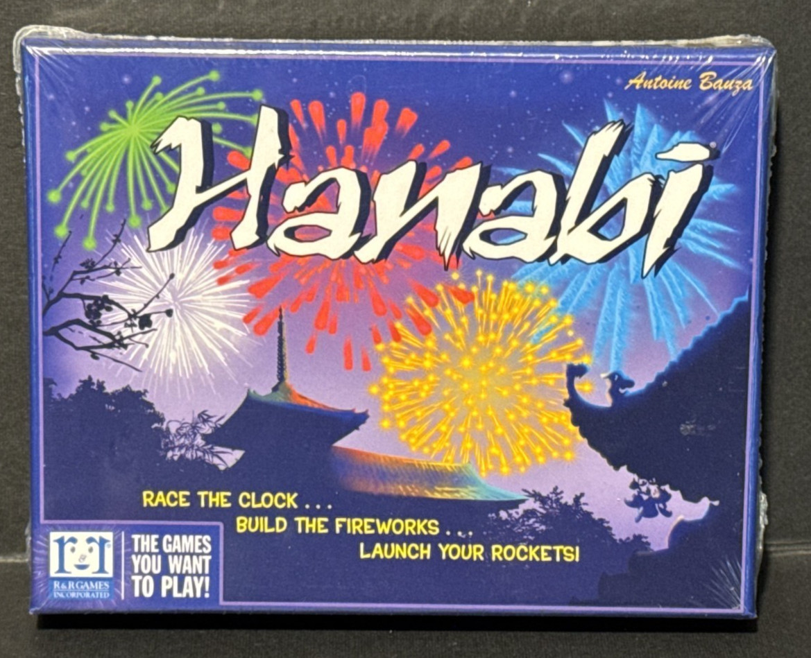 R&R Games Hanabi Card Game Sealed Co-op Strategy Fireworks Game 2022