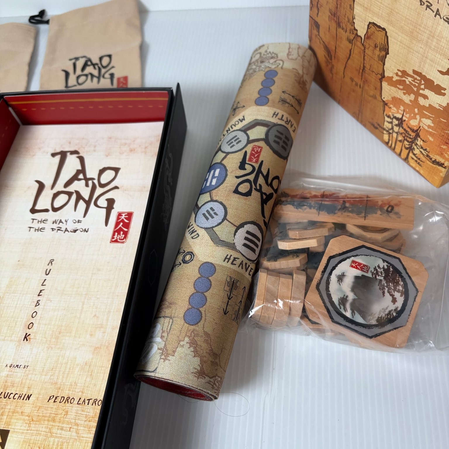 Tao Long: The Way of the Dragon Rare Kickstarter Golden Bundle Pledge