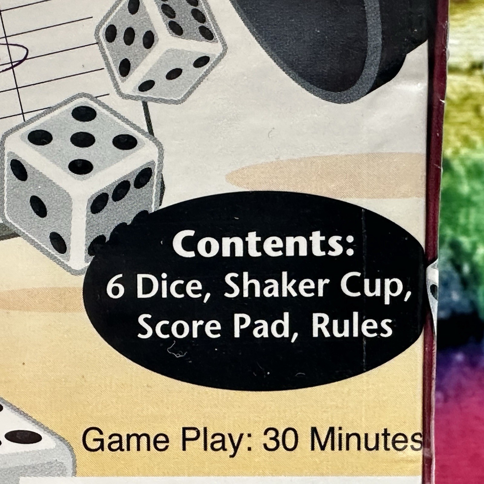 FARKLE Classic Dice Rolling Risk Taking Game Patch Products Ages 8+ Sealed NEW!