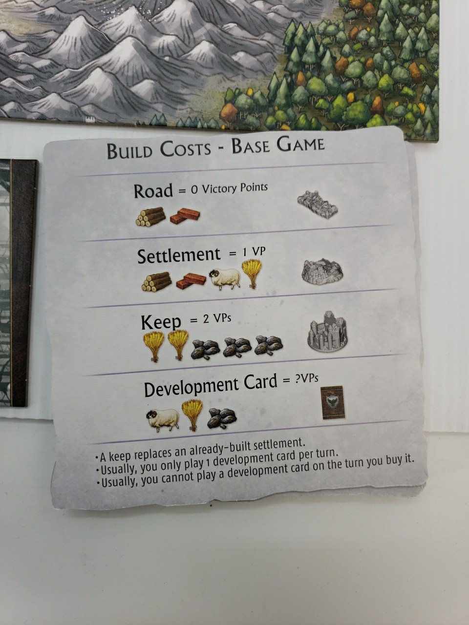 A Game of Thrones Catan: Brotherhood of the Watch Missing Manuel & A Border {98}
