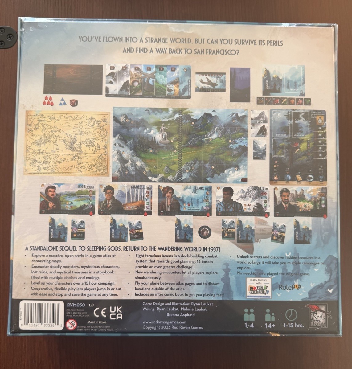 Red Raven Board Games Sleeping Gods – Distant Skies NEW