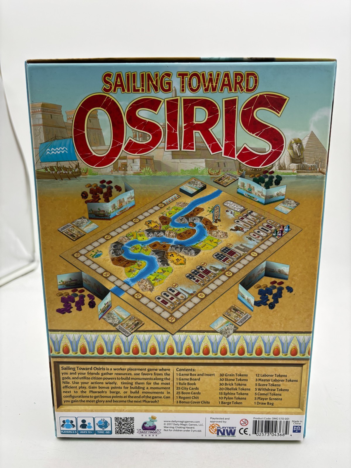 Sailing Toward Osiris Strategy Board Game Daily Magic Games 2018