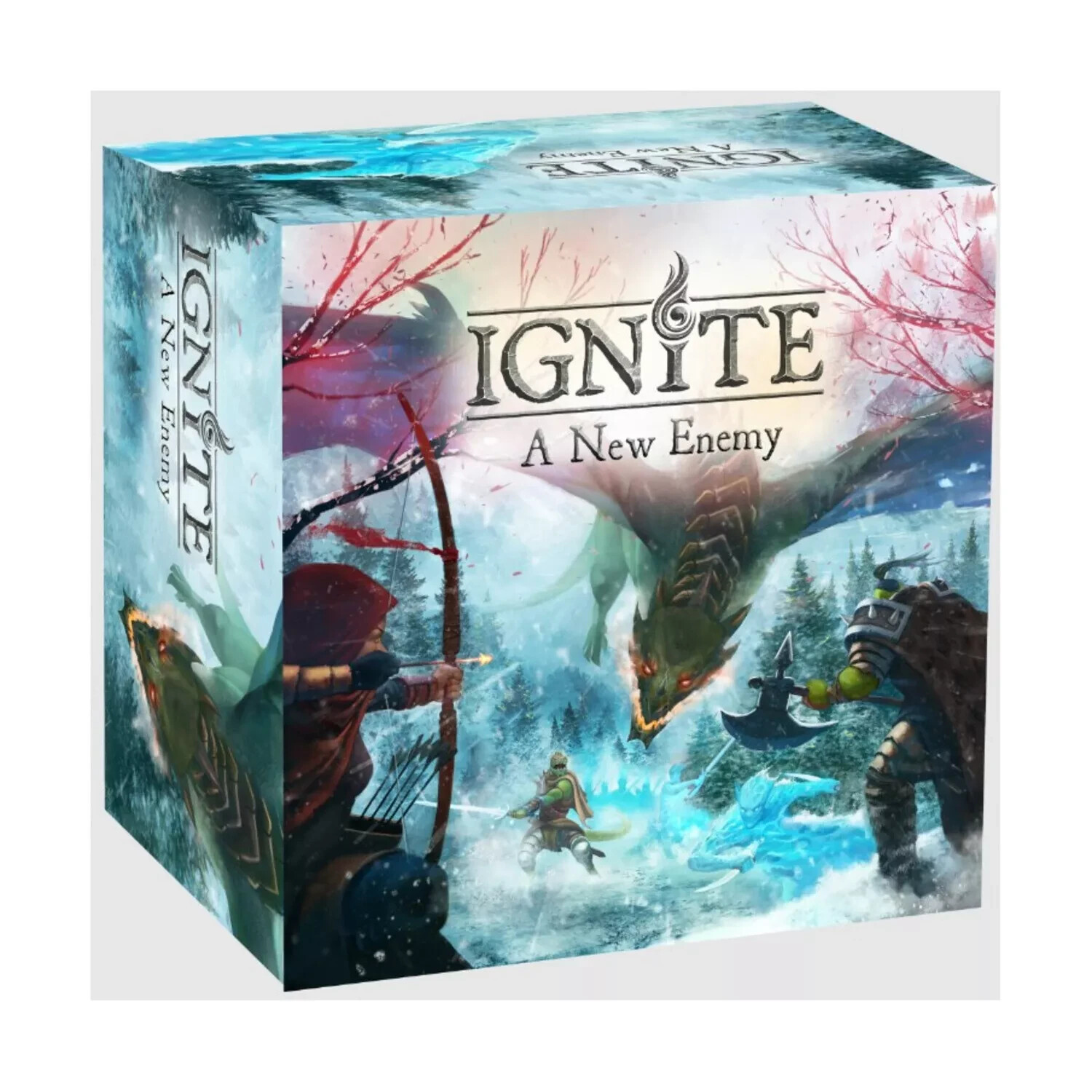 Ignite A New Enemy Expansion Ginger Snap Board Game Miniature NIS
