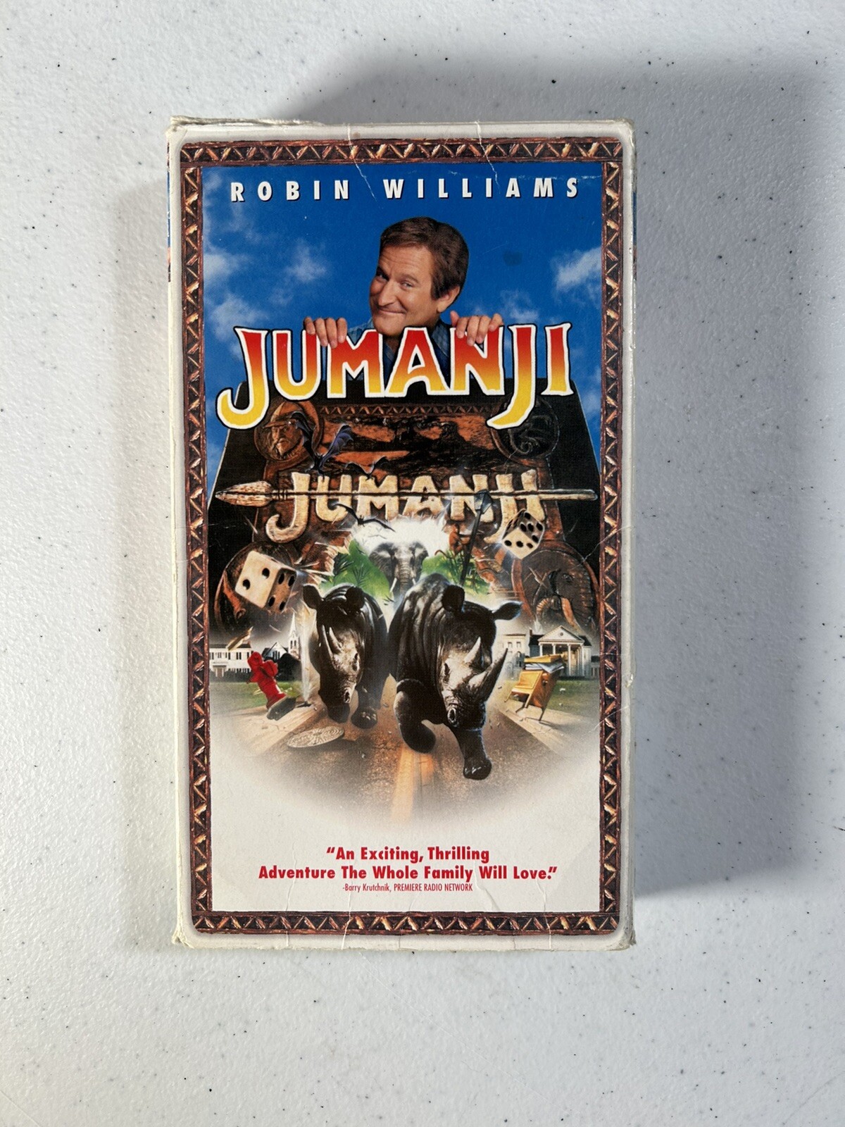 Jumanji Collection – The Game Real Wooden Box Edition, DVD And Original VHS