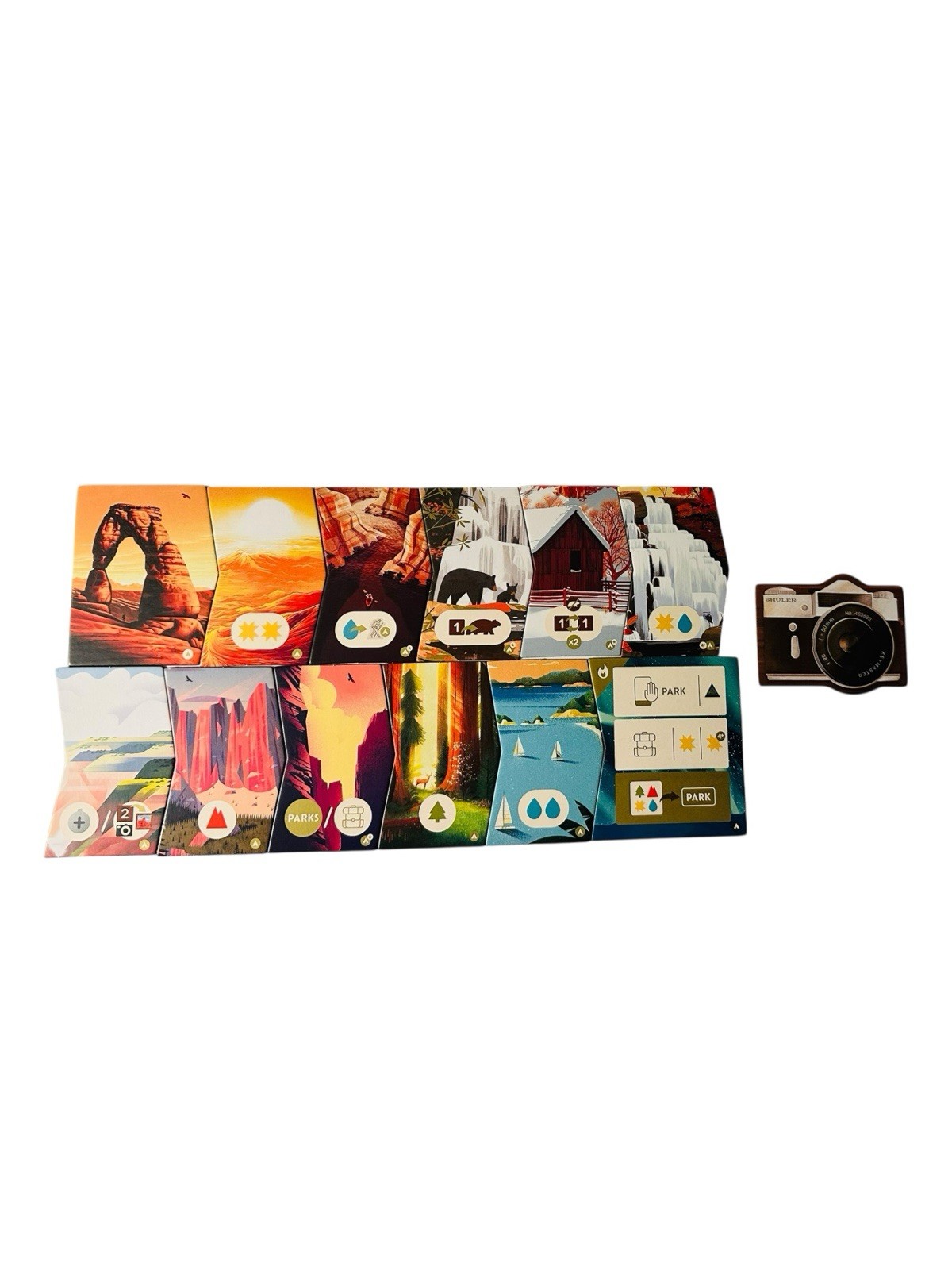 Parks Keymaster Henry Audobon Board Game Fifty-Nine Parks Box Bears COMPLETE