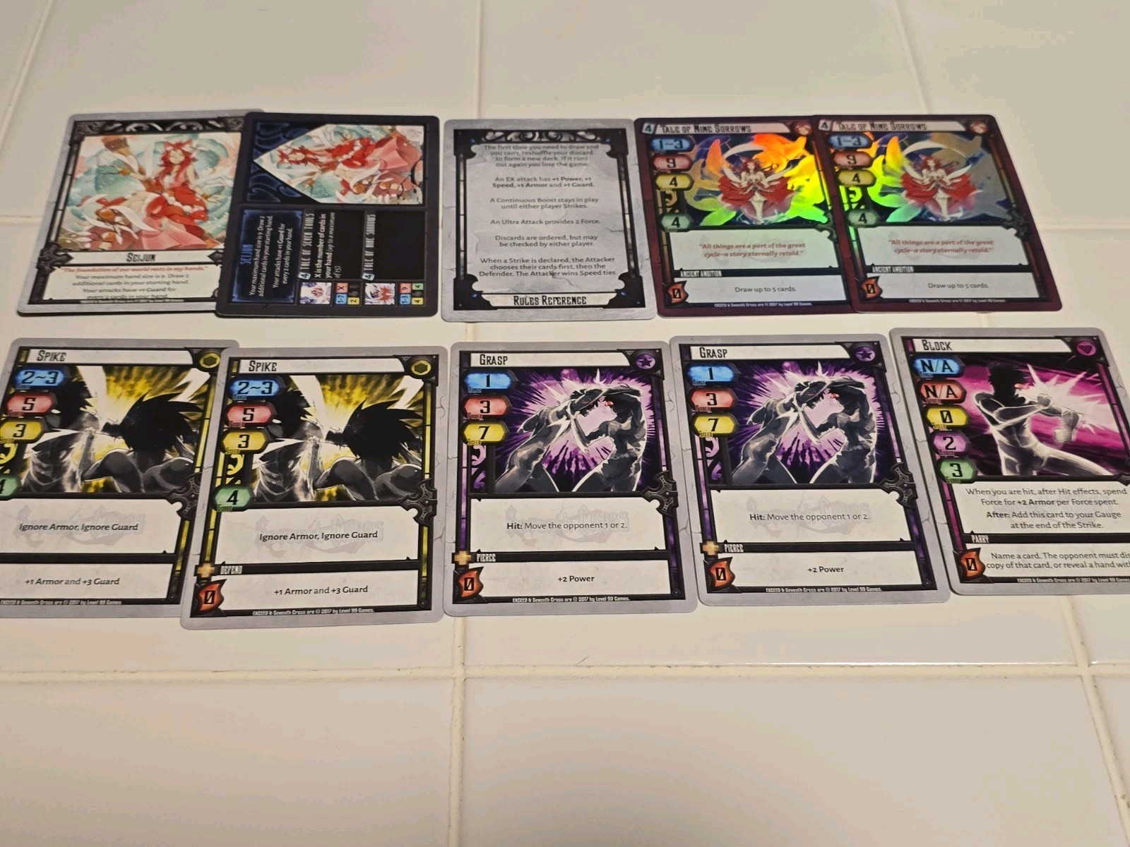 Exceed: Seventh Cross Seijun (Card Game, 2017) Level 99