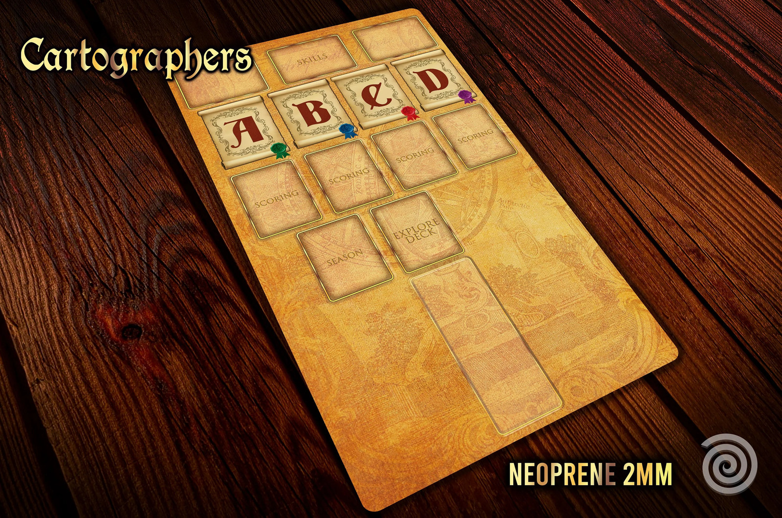 Gamemat for Cartographers UNOFFICIAL PRODUCT