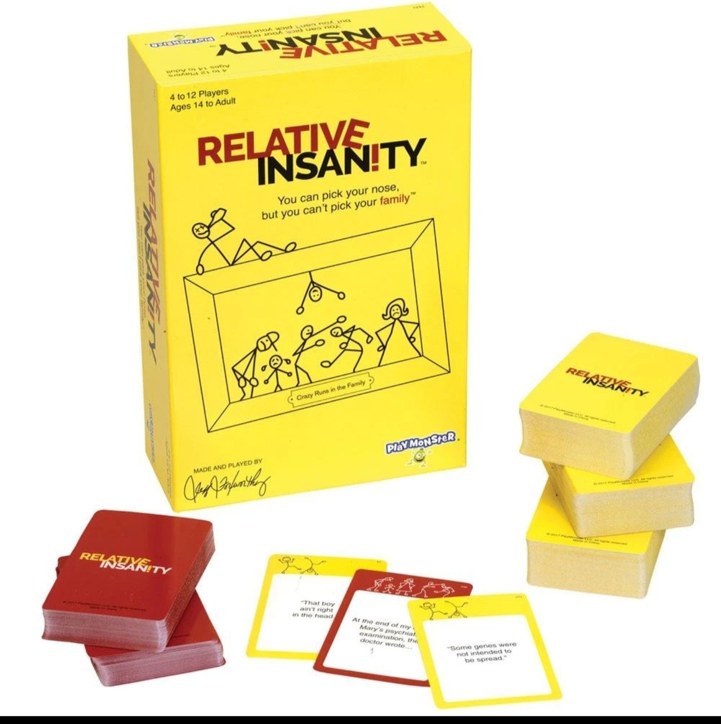 Relative Insanity Party Game About Crazy New Sealed Jeff Foxworthy