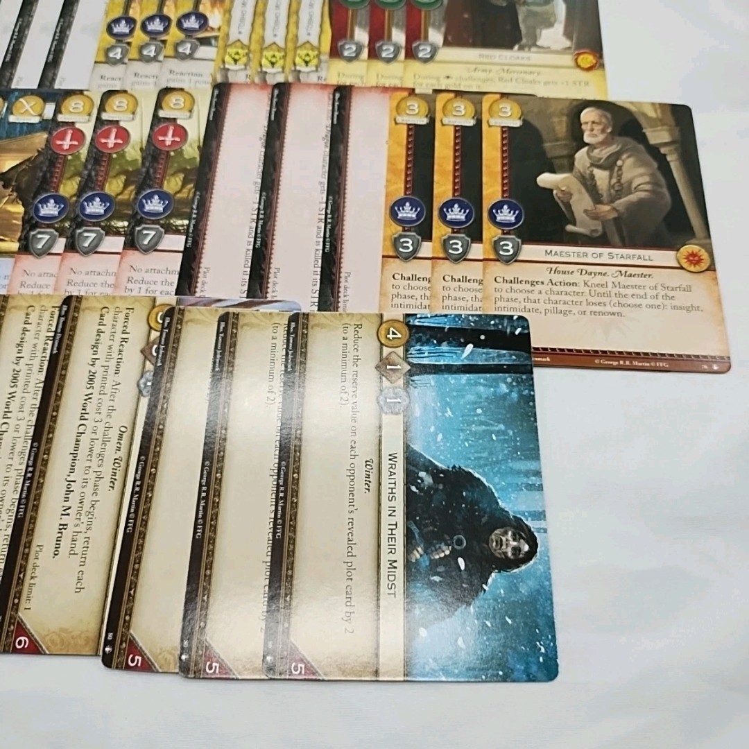 No Middle Ground Game Of Thrones LCG Expansion Westeros Cycle Pack 4 *No Box*