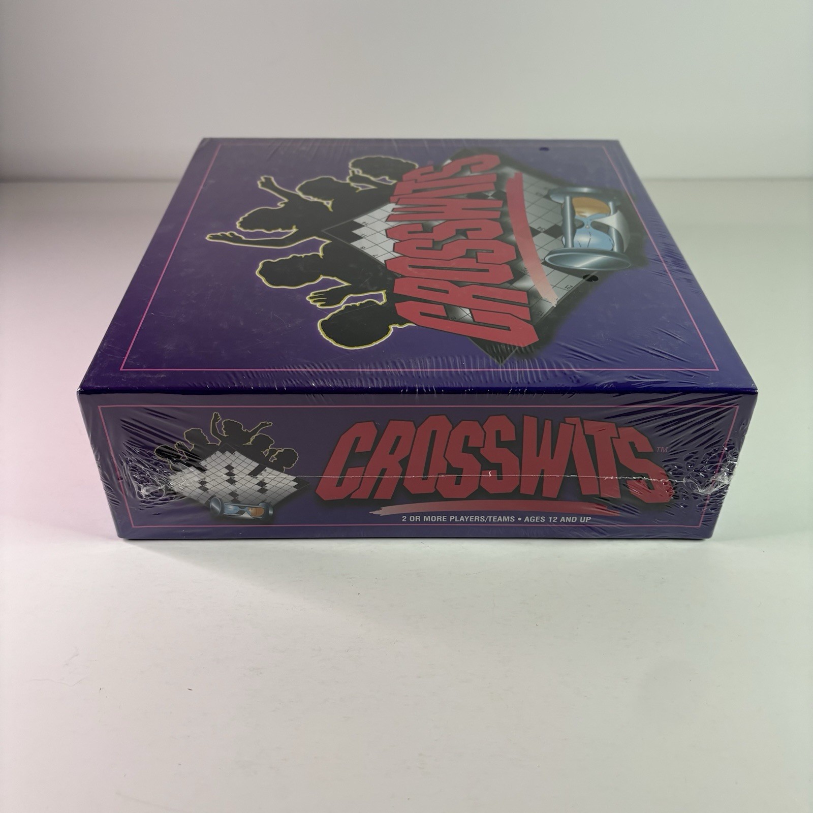 Crosswits Vintage Party Board Game 1997. 2 or more players, 12 and up. HTF, NEW