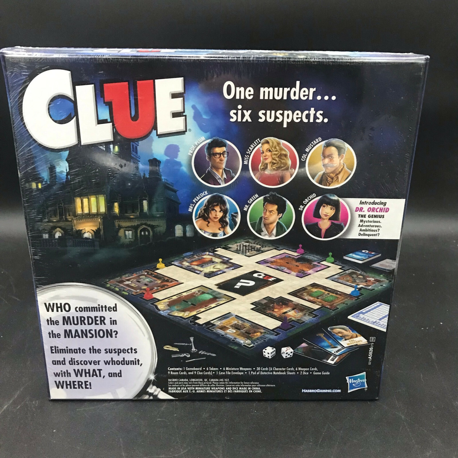 CLUE The Classic Mystery Game from Hasbro (2015) NEW SEALED