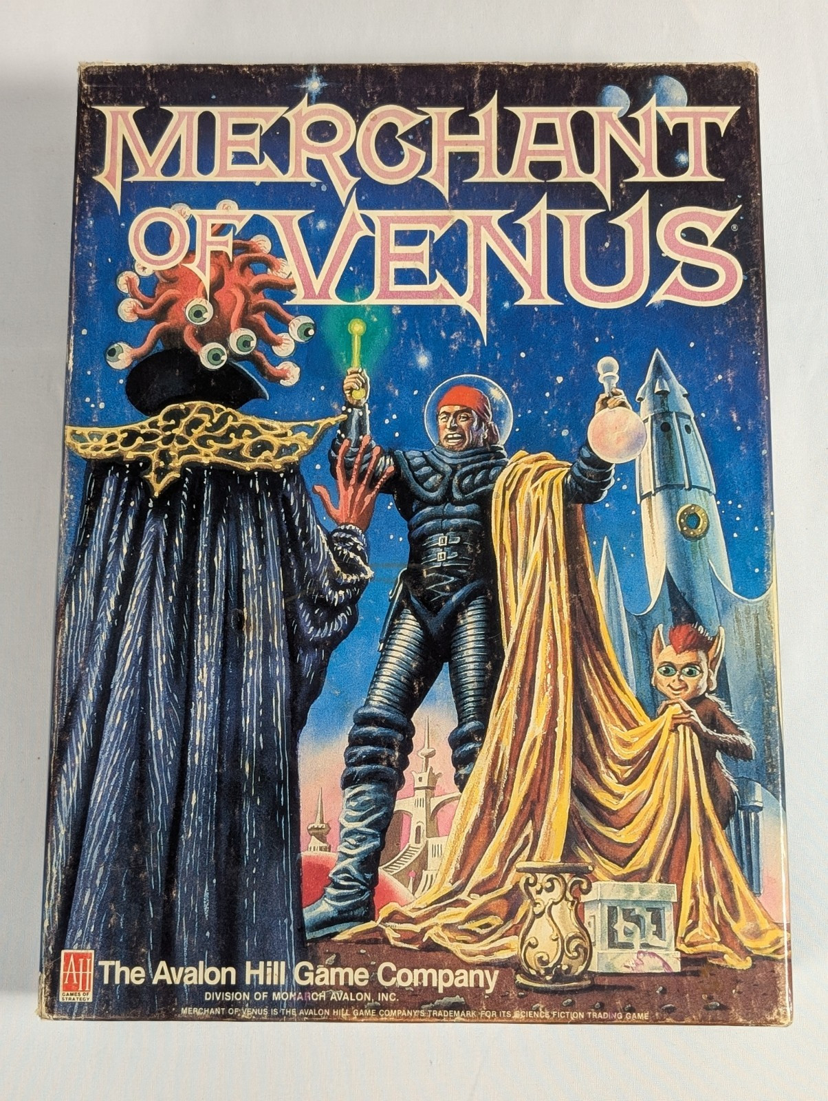 Merchant of Venus Board Game Avalon Hill Game Company 1988