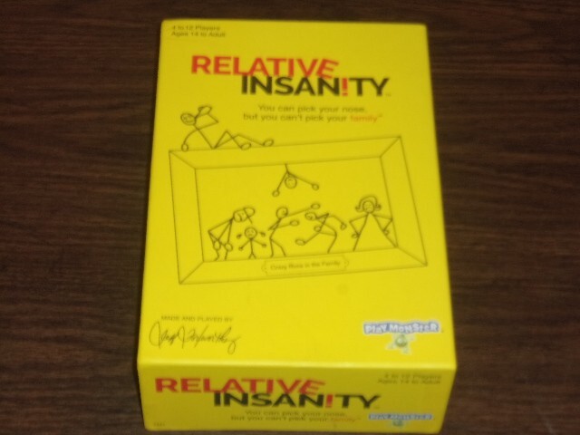 NIB 2017 Relative Insanity Game Made and Played by Jeff Foxworthy Playmonster