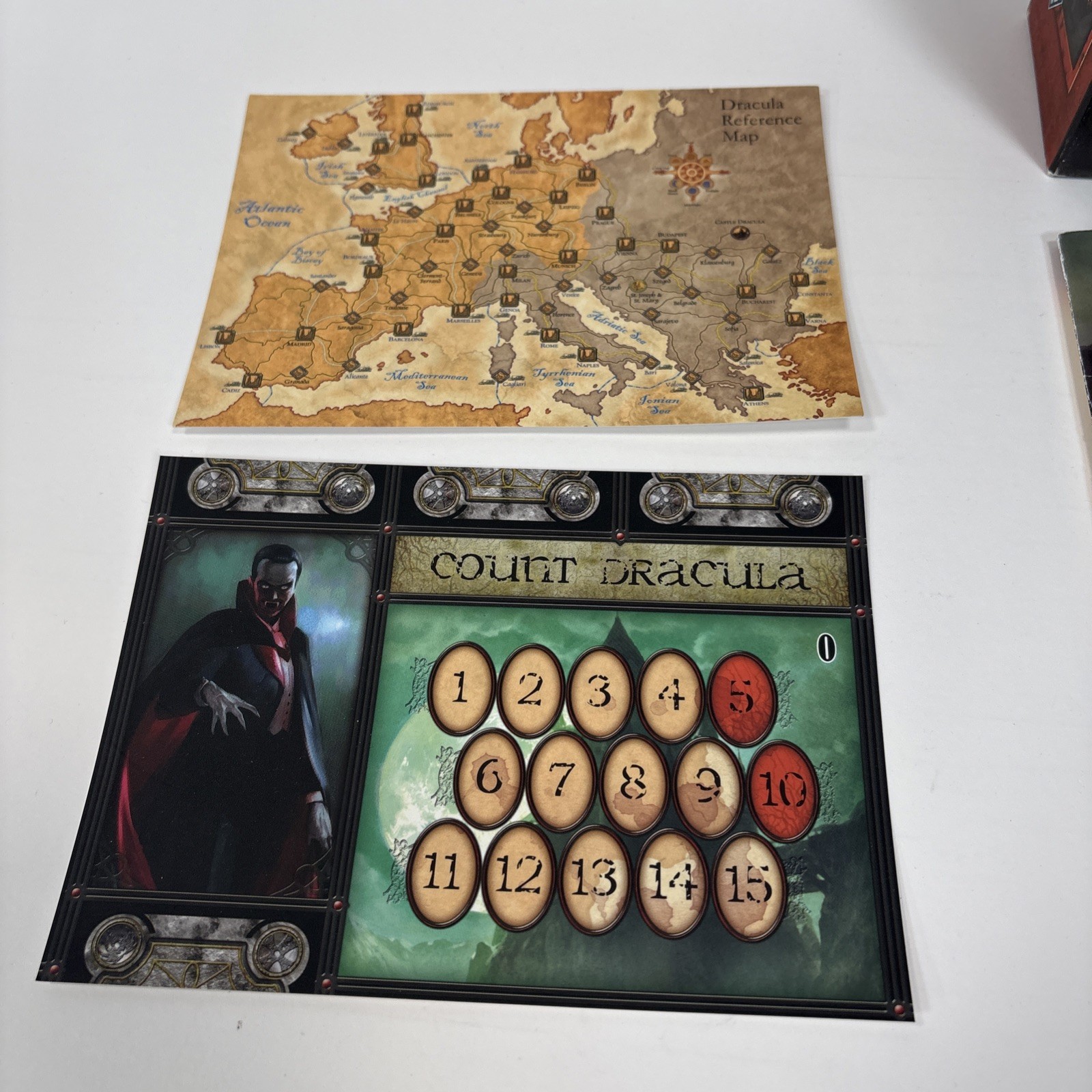 Fury of Dracula 2010 Fantasy Flight Games Gothic Horror Board Game