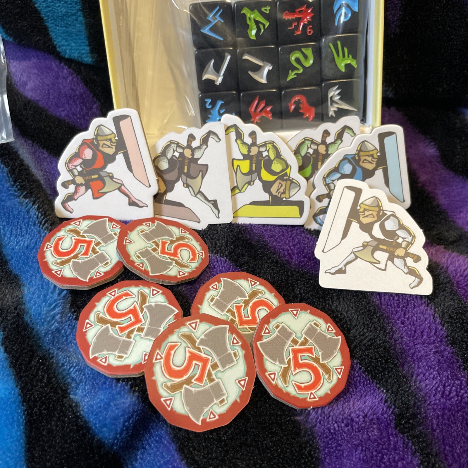 David Mortimer Dragon Slayer Dice Game Indie Games PLUS CHALLENGER EXP 2014 MINT