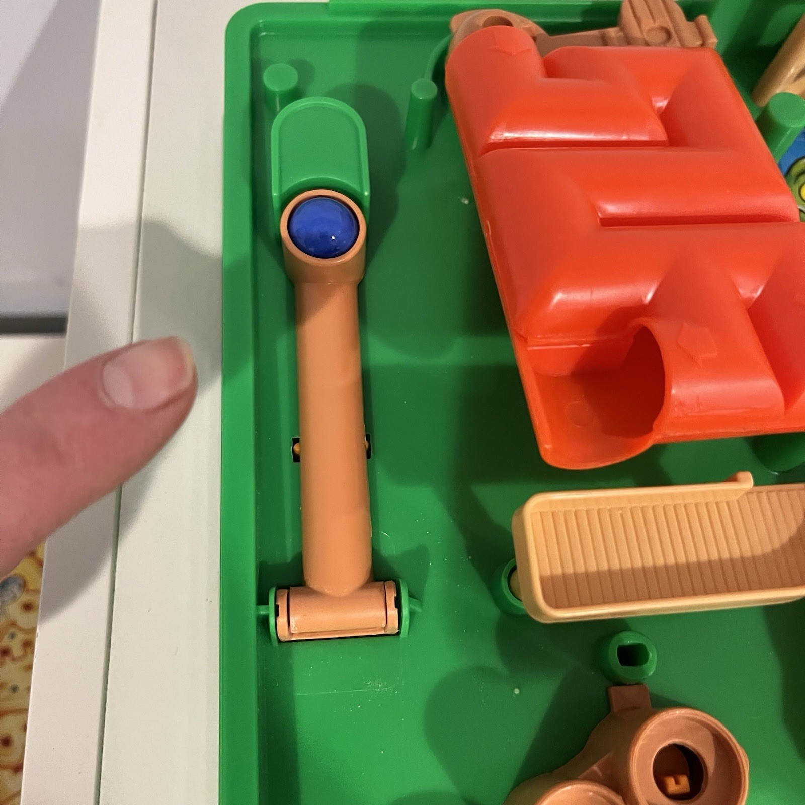 VINTAGE Screwball Scramble Game Tomy Toy Missing Some Parts