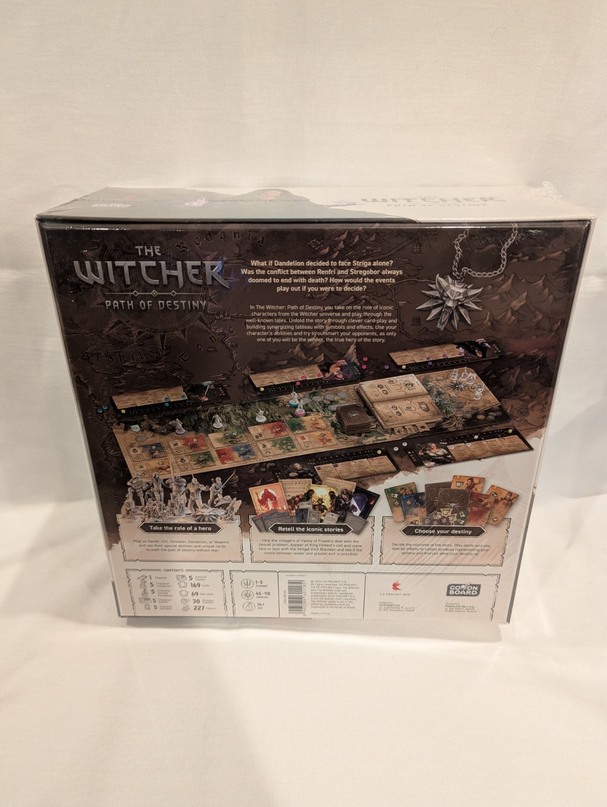 Witcher Path Of Destiny Deluxe Gameplay All-in Set Plus Geralt Bonuses and More!