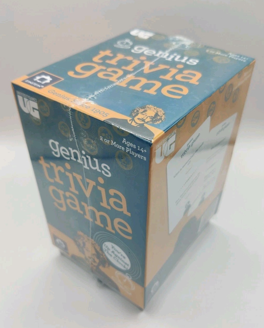 University Games Einstein Genius Trivia Game NEW Ages 14+ 2 Or More Players
