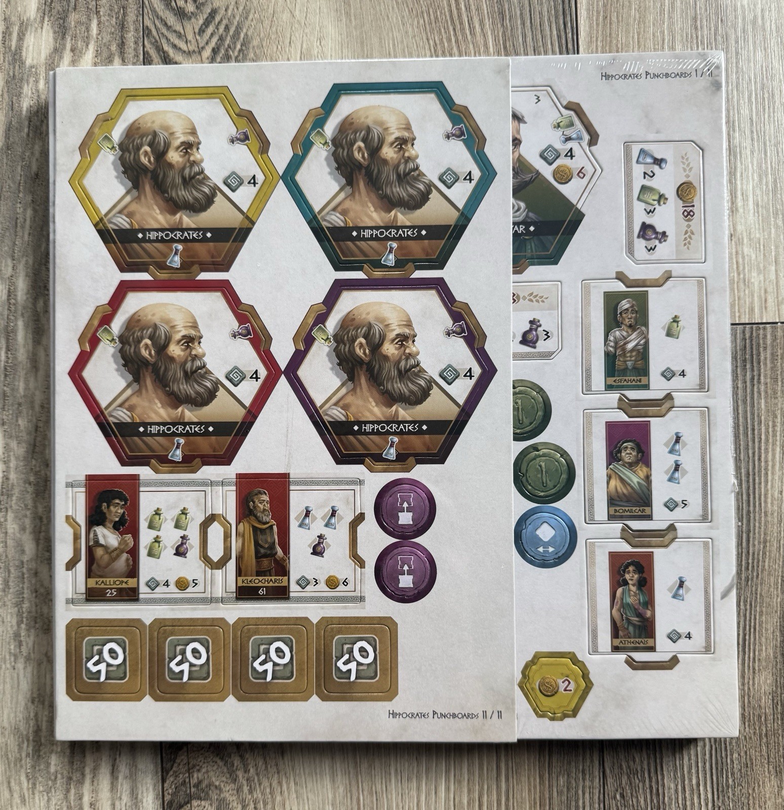 2021 Hippocrates Board Game By Alain Orban 🌟 NEW 🆕 OPEN BOX SEE SEALED INSIDE!