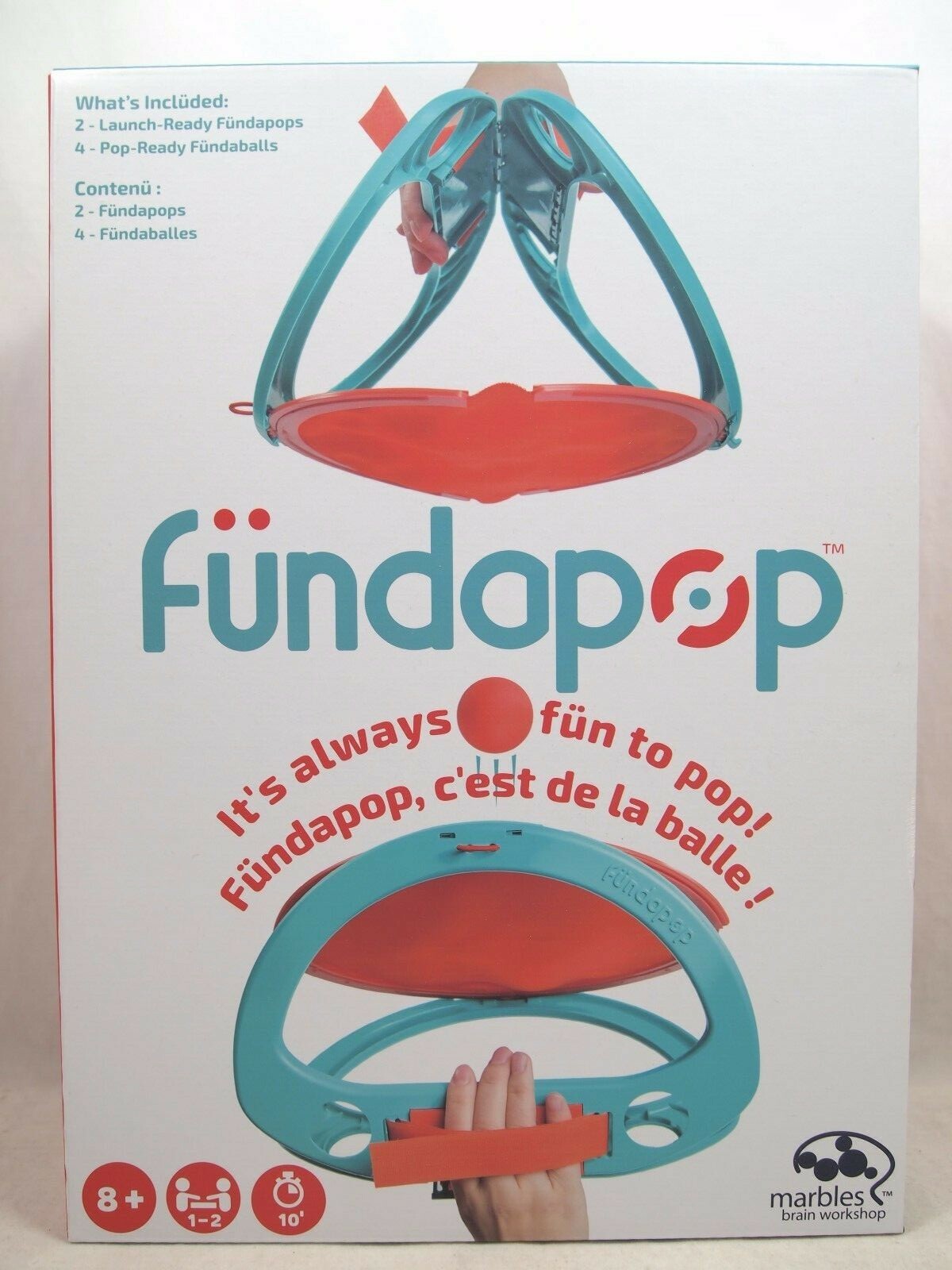Spin Master Fundapop Active Ball Catching Game Ages 8+ 1-2 Players