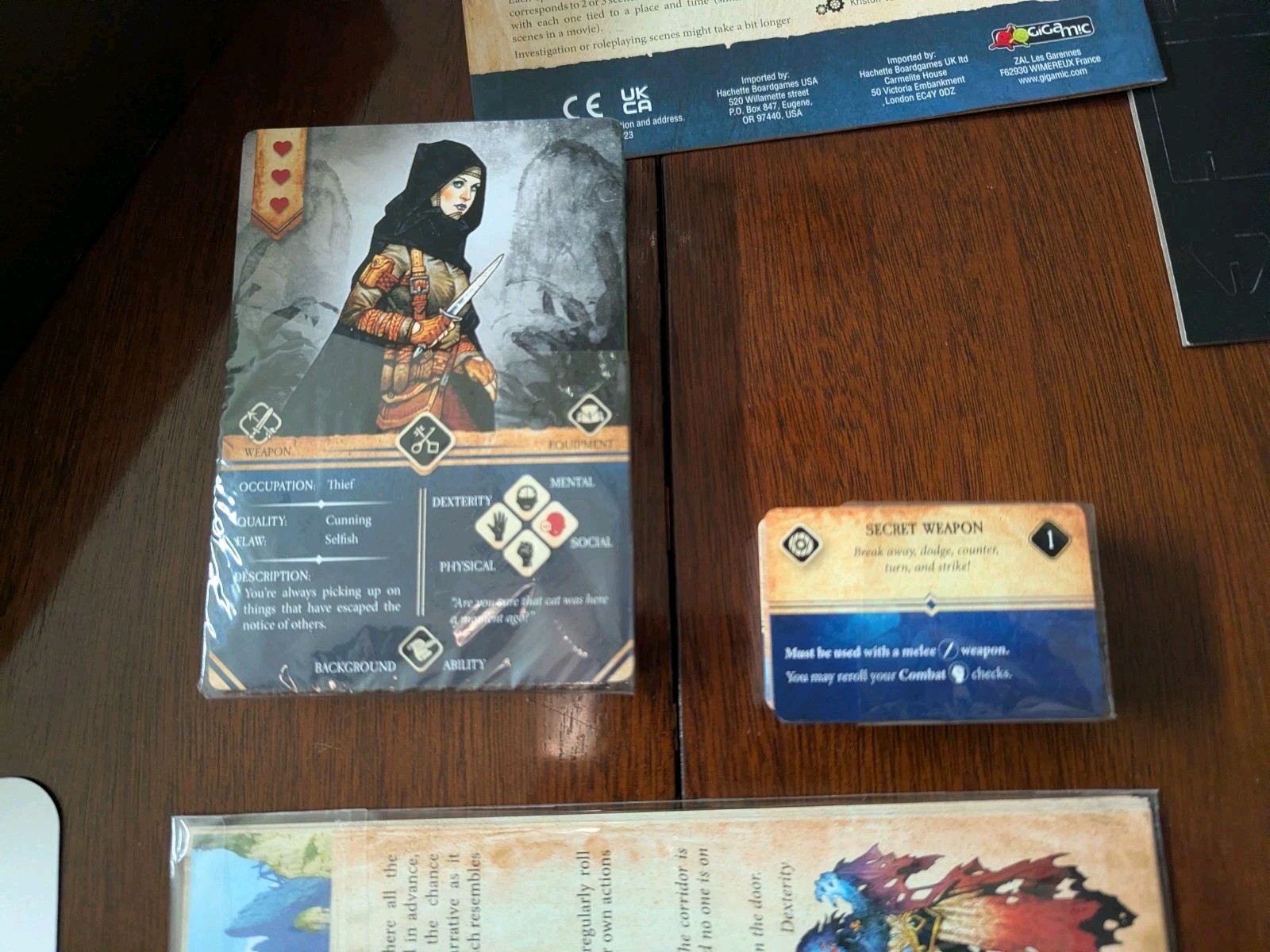 Gigamic: Board Game RPG, complete – CRITICAL: SANCTUARY SEASON I