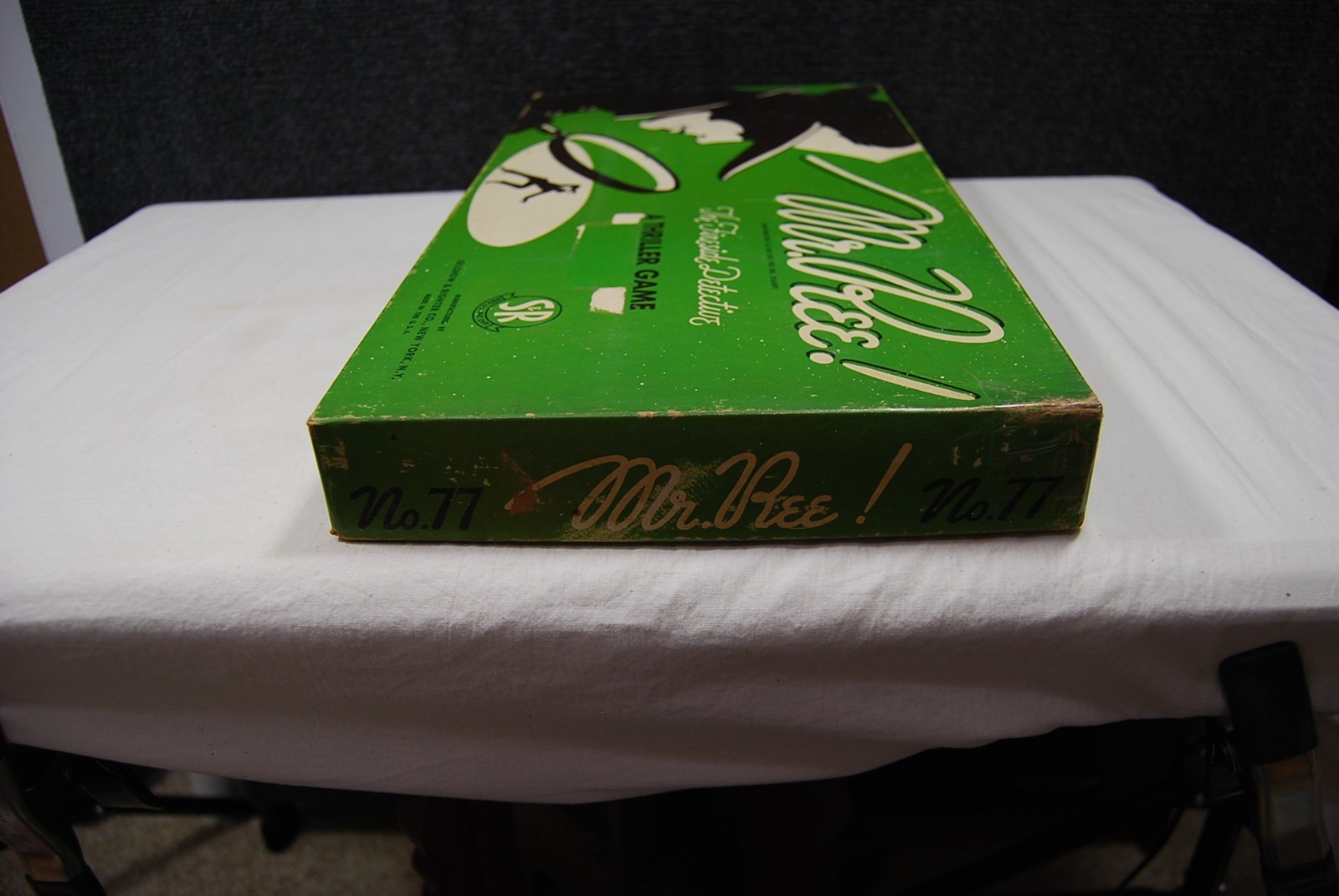 Vintage Selchow Righter Mr Ree The Fireside Detective Board Game Complete