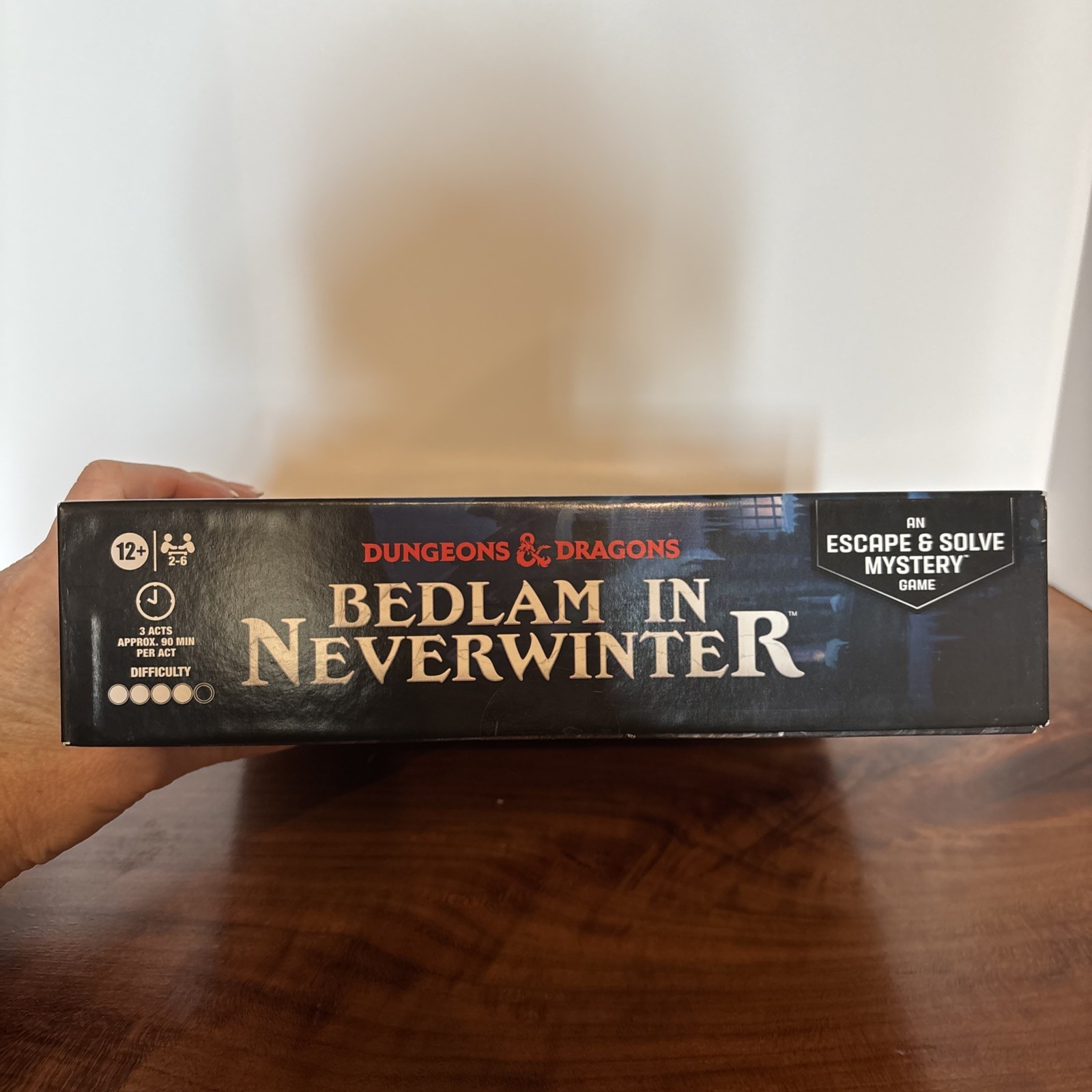 Hasbro Boardgame Dungeons & Dragons – Bedlam in Neverwinter Box VG+/Mint