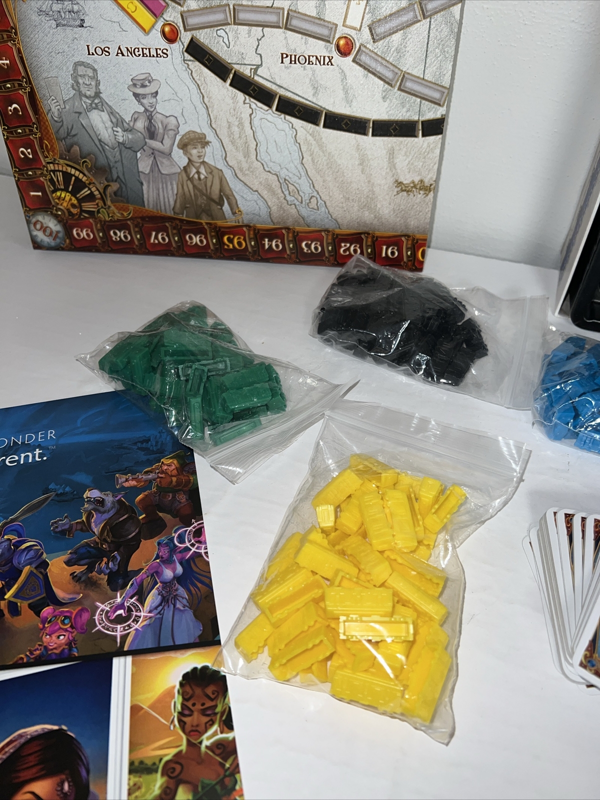 Ticket To Ride Days of Wonder by Alan R. Moon Board