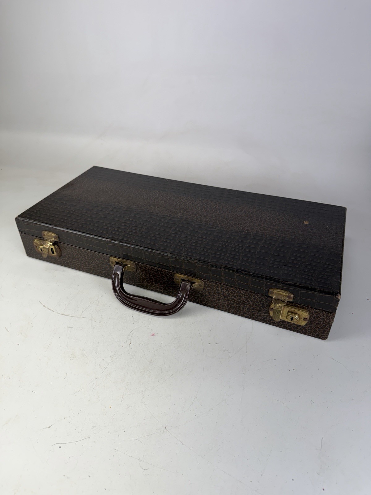 167 Tile Butterscotch Bakelite CARDINAL PRODUCTS CO. Mahjong Set Case 4 Racks