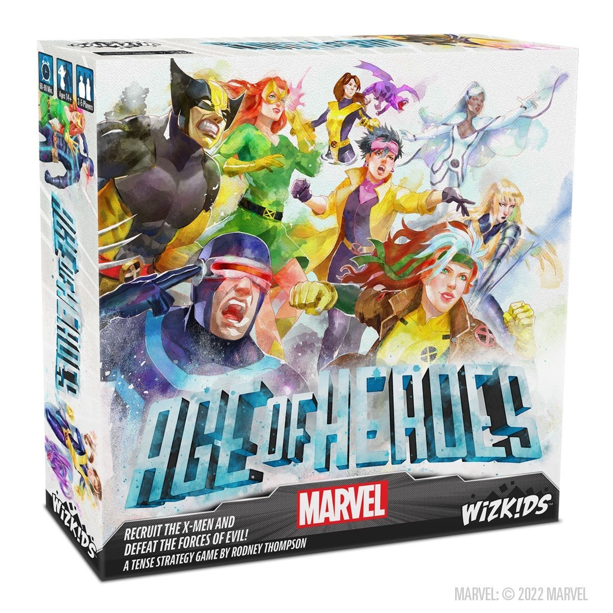 Marvel: Age of Heroes WizKids Board Game – Build Your Perfect X-Men Team SEALED