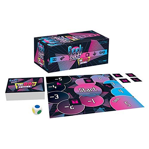 Geek Out! – 80’s Edition, Pop Culture Party Game, Fun Bluffing Game for Adult…