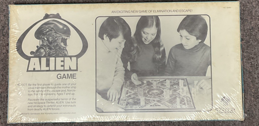 1979 ALIEN BOARD GAME by KENNER FACTORY complete and UNPLAYED