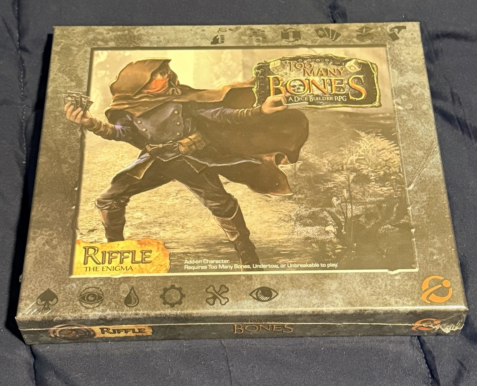 Too Many Bones: Riffle the Enigma Gearloc Character box Chip theory games (CTG)