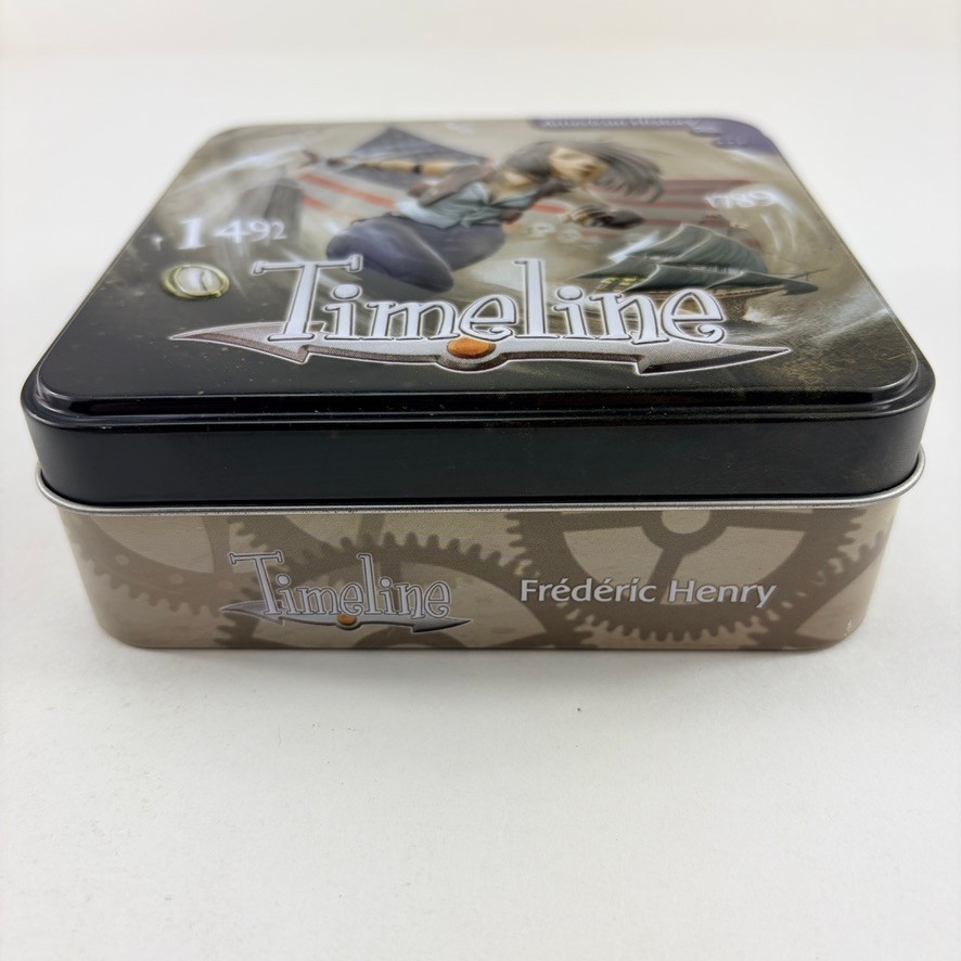 Timeline American History Card Game Asmodee Complete With Instructions