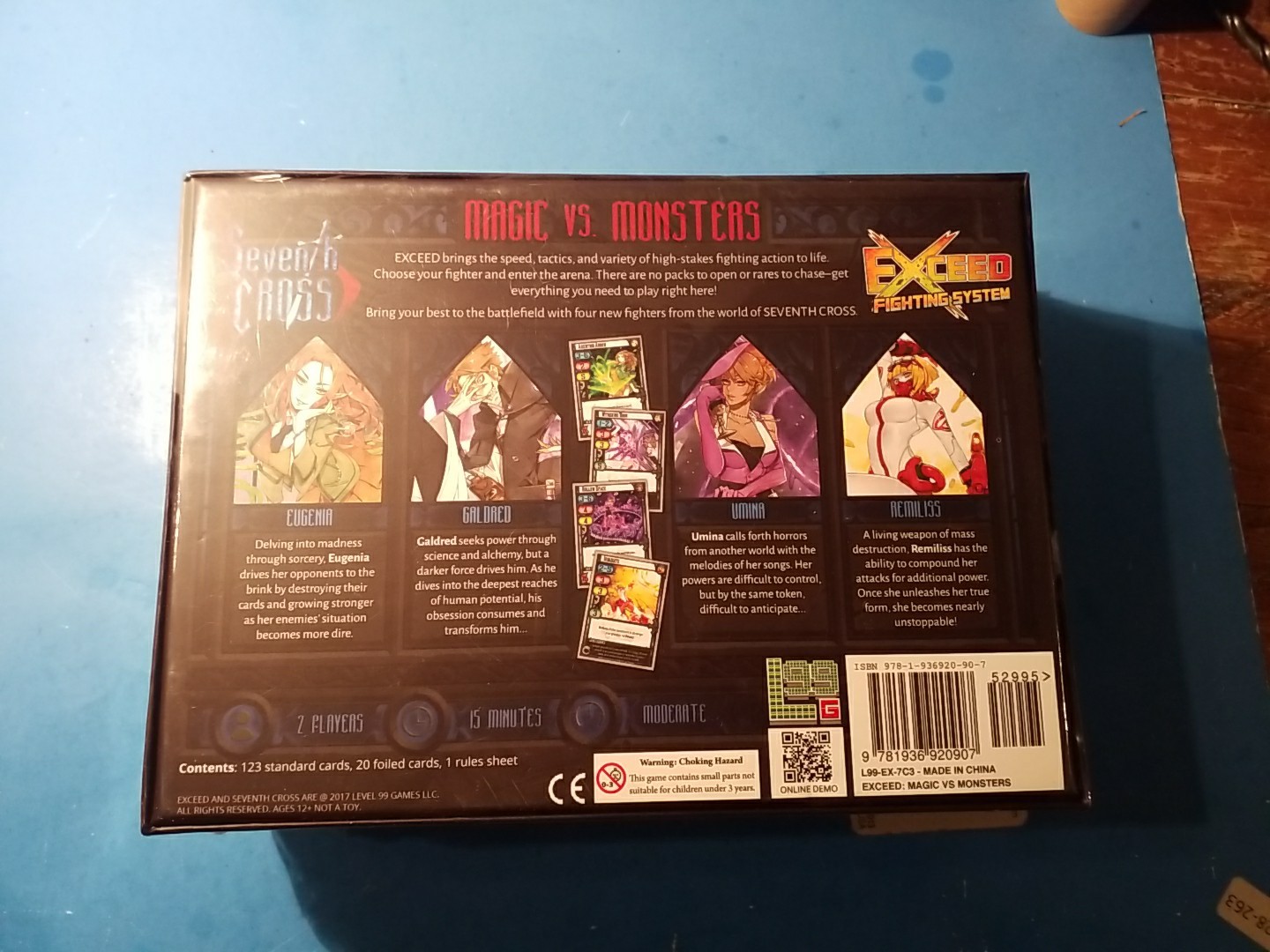 Level 99 Exceed Fighting System 7th Seventh Cross Sealed