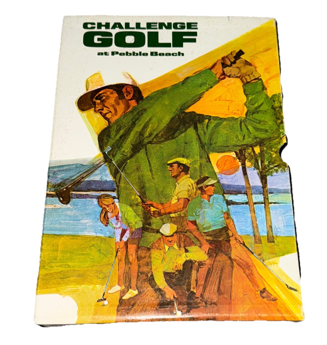 Vintage 1972 3M Challenge Golf at Pebble Beach Sports Bookshelf Game