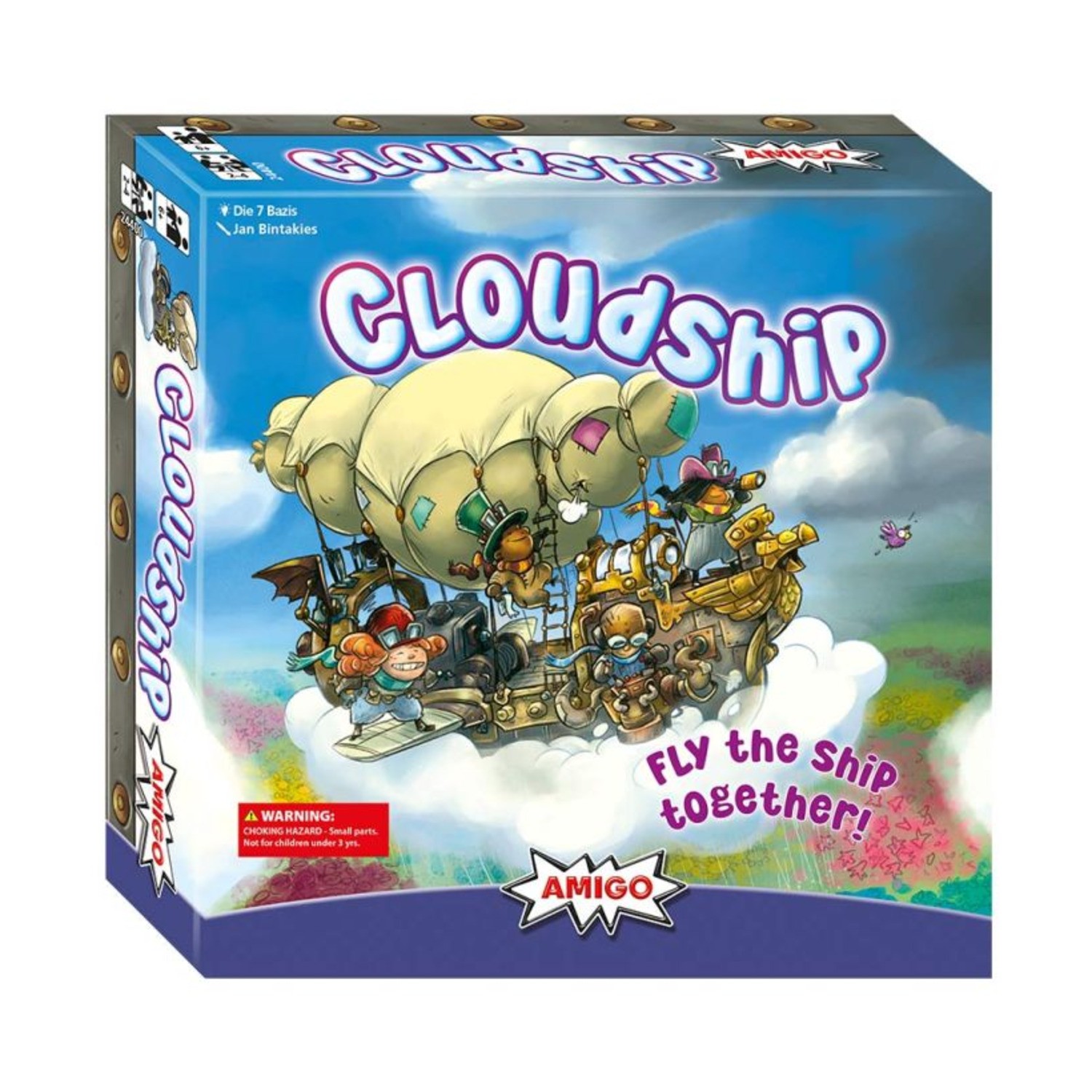 Amigo Games Dexterity Game Cloudship Box VG+/NM