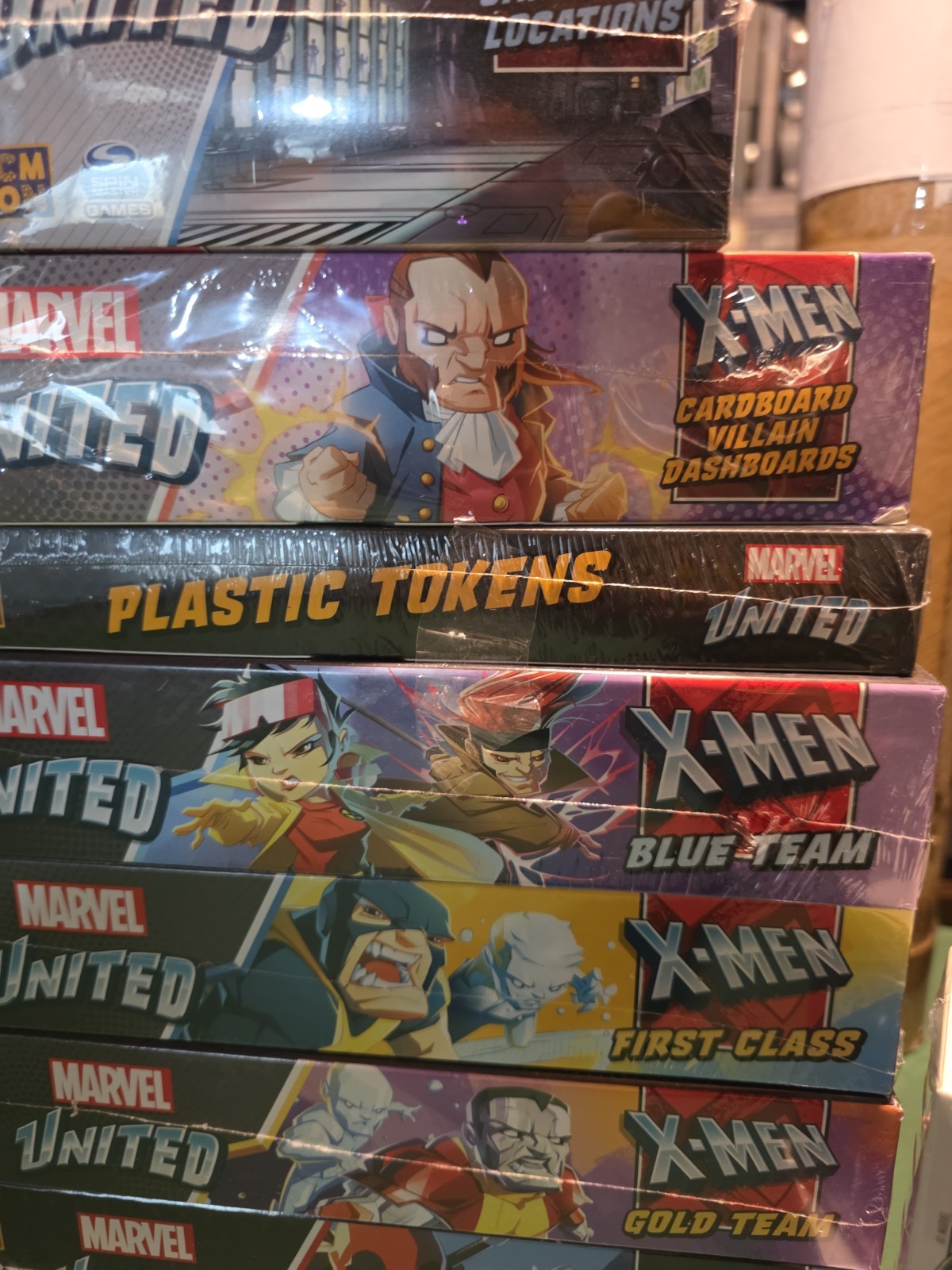 Marvel United X-Men Uncanny Pledge Brand New In Shrink – With Upgrades & Playmat