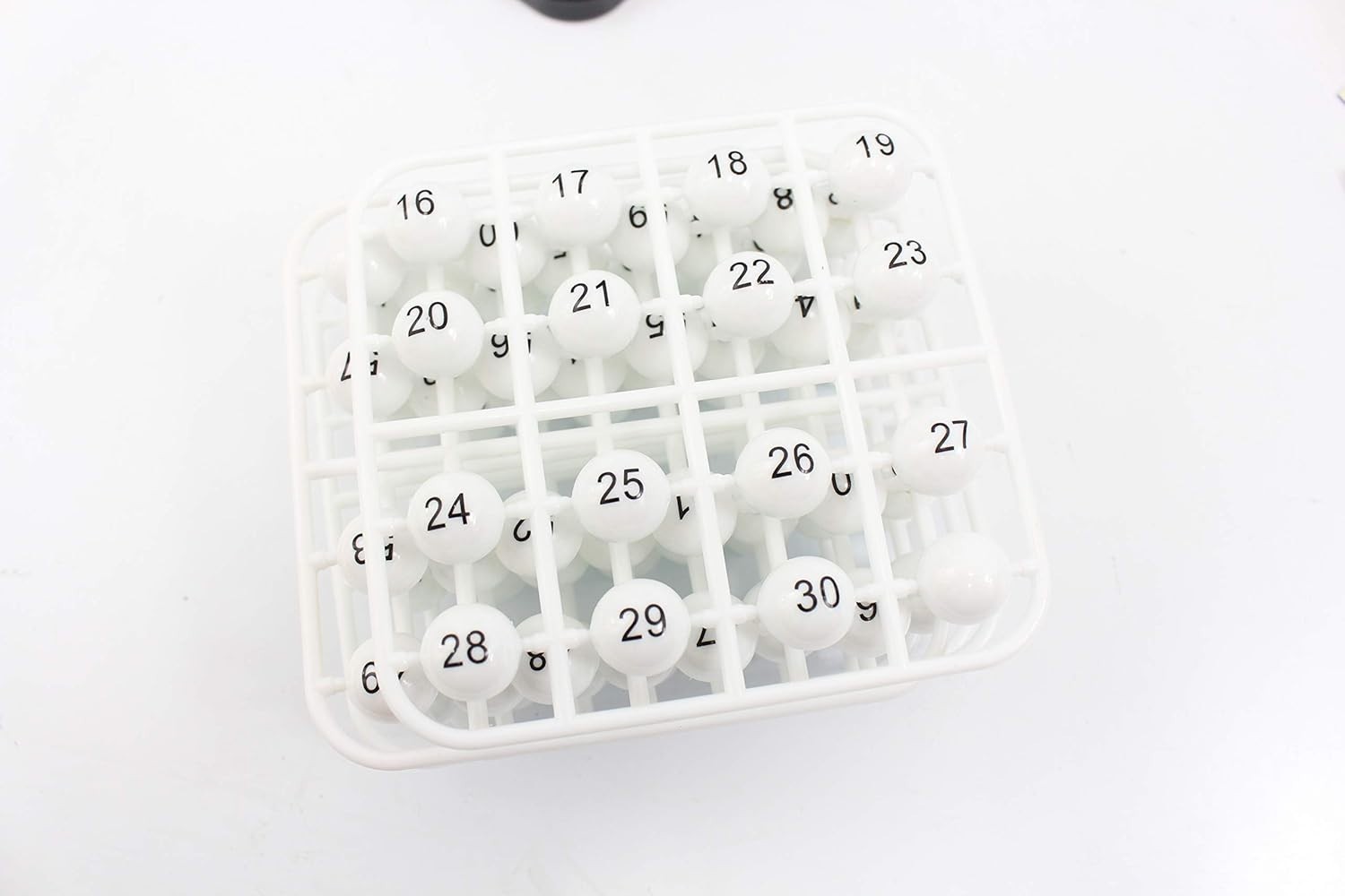 Bingo Machine Cage Game Set with Balls Classic Cage Bingo Tray Multi Player