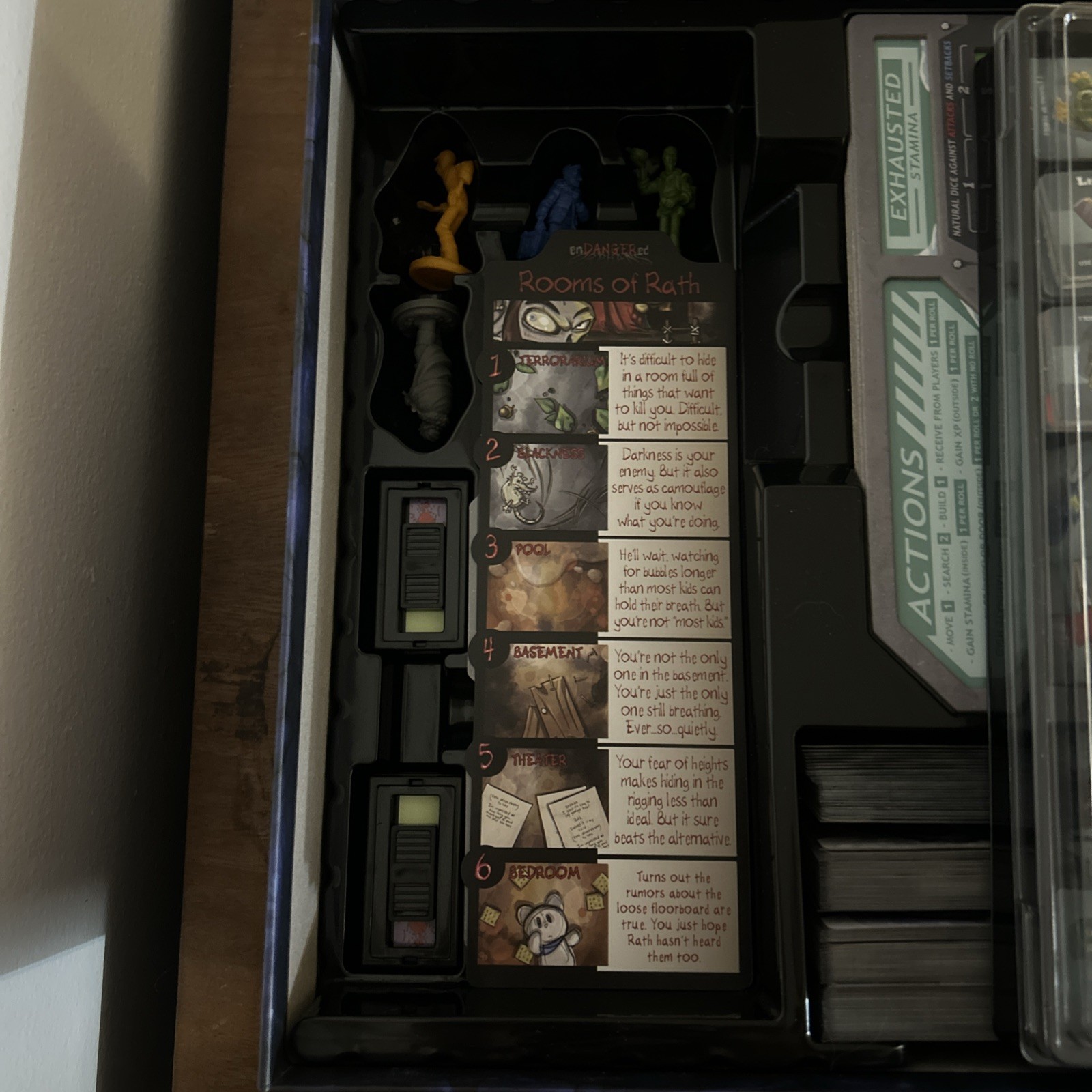 Who Goes There? 2nd Ed Board Game Kickstarter Deluxe Certifiable Studios CIB EUC