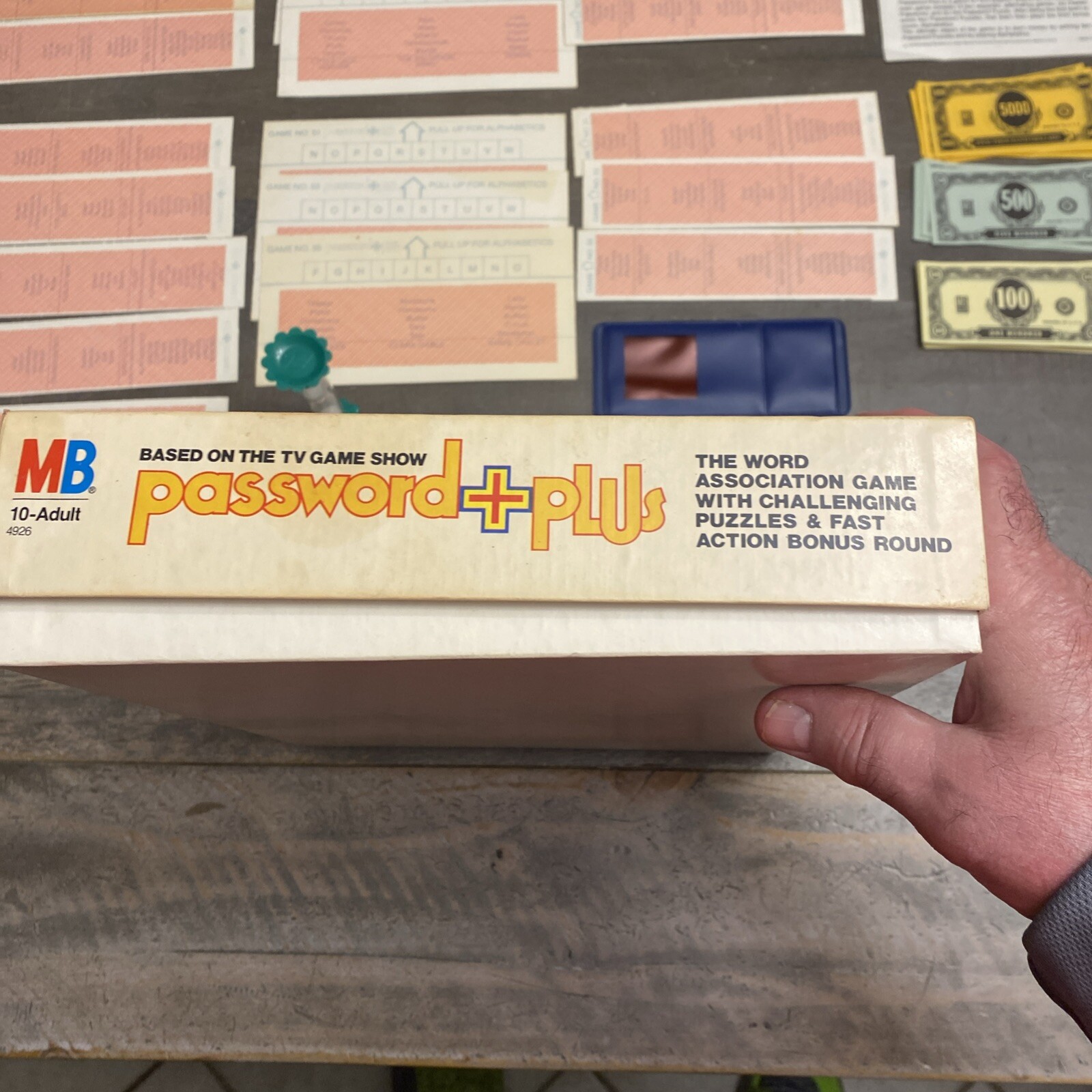 1978 Milton Bradley Password Plus Board Game First Edition Complete