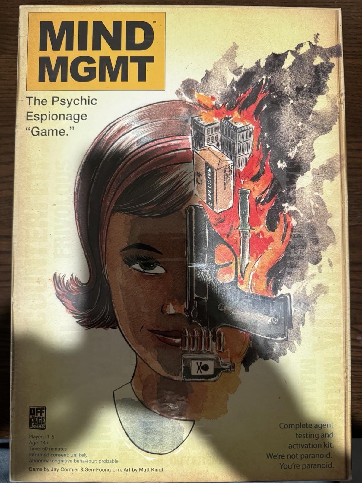 Mind MGMT: Off the Page Games Board Games
