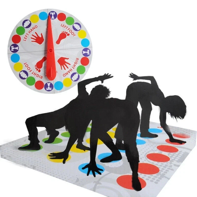 Twister Family Kid Children Classic Funny Party Body Game More Moves Indoor Game