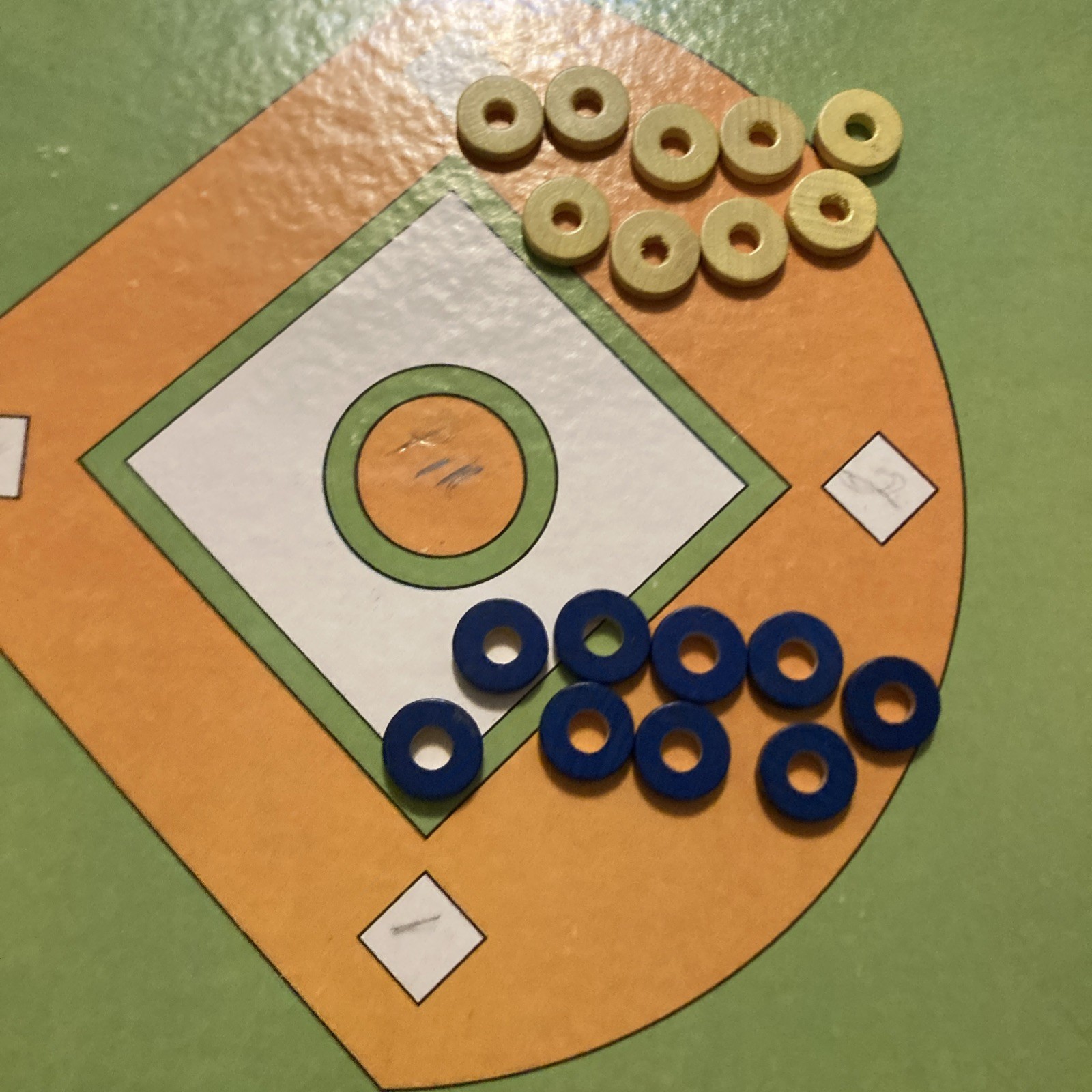 Vintage 1964 Home Team Baseball Board Game Selchow & Righter HTF Selright